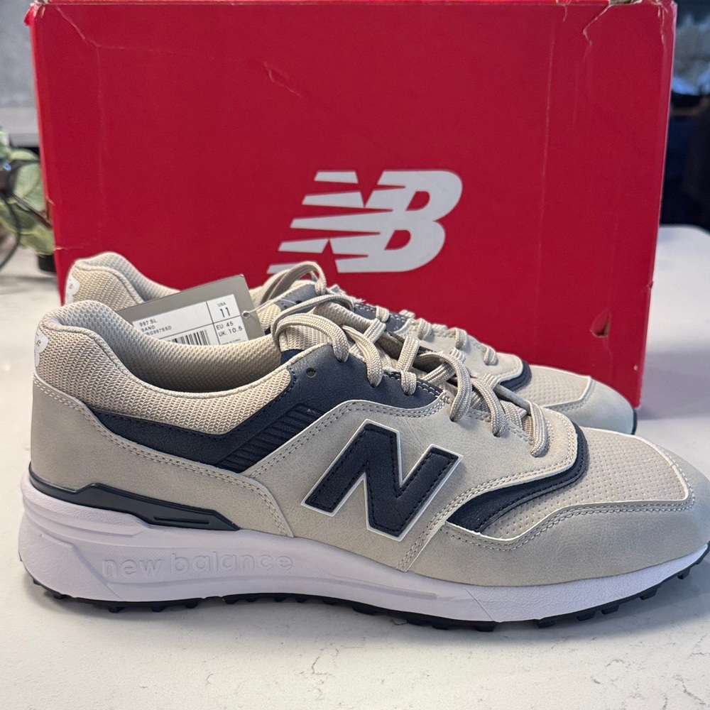 New Balance 997 Golf Shoes 11 NWT Sand Sable